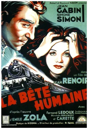 La Bete Humaine 1938 poster