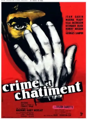 Crime and Punishment 1956 poster