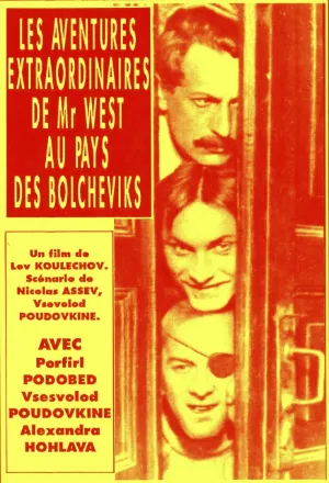 The Extraordinary Adventures of Mr. West in the Land of the Bolsheviks 1924 poster